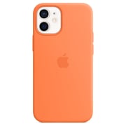 Apple iPhone 12 mini Silicone Case with MagSafe - Kumquat Apple iPhone 12 mini Silicone Case with MagSafe - Kumquat