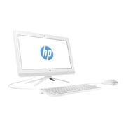 HP 20-C400NE All-in-One Desktop - Celeron 2GHz 4GB 1TB Shared Win10 19.5inch FHD White