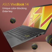 Asus Laptop - 11th Gen Core i5 2.4GHz 8GB 512GB 2GB Win10 14inch FHD Black English/Arabic Keyboard K413EQ EB349T (2021) Middle East Version Asus Laptop - 11th Gen Core i5 2.4GHz 8GB 512GB 2GB Win10 14inch FHD Black English/Arabic Keyboard K413EQ EB349T (2021) Middle East Version