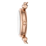 Fossil Carlie Mini Rose Gold Metal Analog Women Watch ES4693