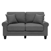 Serta Copenhagen Loveseat in Grey Color Serta Copenhagen Loveseat in Grey Color
