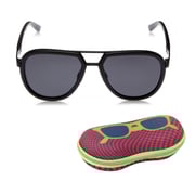 TFL Aviator Men's Black Polarized Sunglasses TFL Aviator Men's Black Polarized Sunglasses