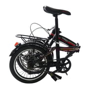 Vego Fold 20 Inch Single Speed Folding Bike - Black Vego Fold 20 Inch Single Speed Folding Bike - Black