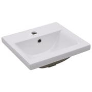 vidaXL Built-in Basin 42x39x18 cm Ceramic White vidaXL Built-in Basin 42x39x18 cm Ceramic White