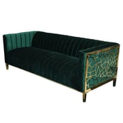 Pan Emirates Sakhalin 3 Seater Sofa Green Pan Emirates Sakhalin 3 Seater Sofa Green