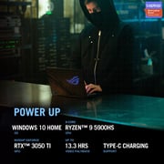 Asus ROG Zephyrus G14 GA401QE-K2144T Gaming Laptop – Ryzen 9 3.0GHz 16GB 1TB 6GB Win10Home 14inch WQHD Grey Nvidia GeForce RTX 3050 Ti Asus ROG Zephyrus G14 GA401QE-K2144T Gaming Laptop – Ryzen 9 3.0GHz 16GB 1TB 6GB Win10Home 14inch WQHD Grey Nvidia GeForce RTX 3050 Ti