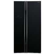 Hitachi Side By Side Refrigerator 700 Litres RS700PUK2GBK Hitachi Side By Side Refrigerator 700 Litres RS700PUK2GBK