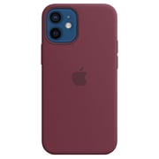 Apple iPhone 12 mini Silicone Case with MagSafe - Plum