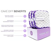 Super Sponge Reusable Makeup Remover Pads (3 Pack) 100% Cotton Pads For All Skin Types | Eco-friendly Reusable Cotton Rounds For Toner Super Sponge Reusable Makeup Remover Pads (3 Pack) 100% Cotton Pads For All Skin Types | Eco-friendly Reusable Cotton Rounds For Toner
