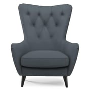 Galaxy Design Louvre Single Seat Sofa Grey Galaxy Design Louvre Single Seat Sofa Grey