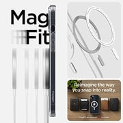 Spigen Ultra Hybrid Mag designed for iPhone 14 Plus case cover compatible with MagSafe - White