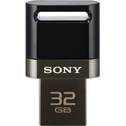 Sony USM32SA3 USB On The Go Flash Drive 32GB Black Sony USM32SA3 USB On The Go Flash Drive 32GB Black