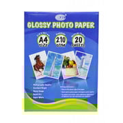 FIS Glossy Photo Paper 210g A4 - Pack Of 20 FIS Glossy Photo Paper 210g A4 - Pack Of 20