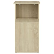 Vidaxl Side Table Sonoma Oak 36x30x56 Cm Engineered Wood Vidaxl Side Table Sonoma Oak 36x30x56 Cm Engineered Wood