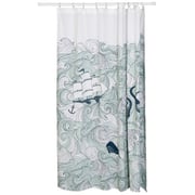 Now Designs Danica Studio Cotton Shower Curtain, Odyssey Print