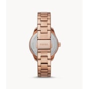 Fossil Women's Dayle Three-hand Date Rose Gold-tone Stainless Steel Watch Bq3596 Fossil Women's Dayle Three-hand Date Rose Gold-tone Stainless Steel Watch Bq3596