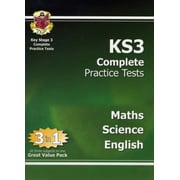 KS3 Complete Practice Tests - Maths Science & English