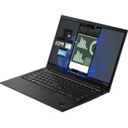 Lenovo ThinkPad X1 Carbon Gen10 21CB00BPGR Laptop -Core i7-1260P 3.4GHz 32GB 1TB SSD Intel Iris Xe Graphics Win11 Pro 14inch WUXGA IPS Black English/Arabic Keyboard- Middle East Version