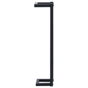 vidaXL Towel Rack Black 12.5x12.5x60 cm Iron vidaXL Towel Rack Black 12.5x12.5x60 cm Iron