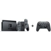 Nintendo Switch Gaming Console 32GB Grey Joy Con W/ Pro Controller