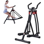 ULTIMAX Air Walker Foldable Steppers Space Walking, Air Walker Indoor Gym Exercise Air Glider Elliptical LCD Display Swing Training Device 360 Degree Machine ULTIMAX Air Walker Foldable Steppers Space Walking, Air Walker Indoor Gym Exercise Air Glider Elliptical LCD Display Swing Training Device 360 Degree Machine
