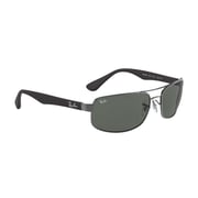 RayBan RB3445-004-61 Gunmetal Metal Men Sunglasses