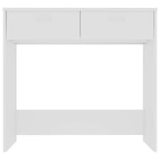 Vidaxl Desk White 80x40x75 Cm Engineered Wood Vidaxl Desk White 80x40x75 Cm Engineered Wood
