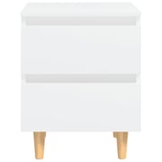 Vidaxl Bed Cabinets With Solid Pinewood Legs 2 Pcs White 40x35x50 Cm Vidaxl Bed Cabinets With Solid Pinewood Legs 2 Pcs White 40x35x50 Cm