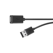 Belkin Usb 2.0 Extension Cable 3m / 10ft - Black Belkin Usb 2.0 Extension Cable 3m / 10ft - Black