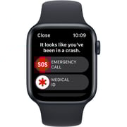 Apple Watch SE GPS + Cellular 44mm Midnight Aluminum Case with Midnight Sport Band - Regular Apple Watch SE GPS + Cellular 44mm Midnight Aluminum Case with Midnight Sport Band - Regular