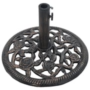 Vidaxl Umbrella Base Bronze 12 Kg 48 Cm Cast Iron Vidaxl Umbrella Base Bronze 12 Kg 48 Cm Cast Iron