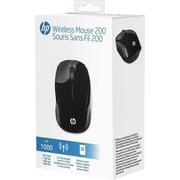 HP X6W31AA 200 Wireless Mouse Black HP X6W31AA 200 Wireless Mouse Black