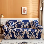 DEALS FOR LESS - 1 Seater Sofa Cover, Stretchable Couch Slipcover, Arm chair cover, furniture protector from Pets, Dogs, Cats, Kids mess for living room, Bedroom, Bohemia Design. DEALS FOR LESS - 1 Seater Sofa Cover, Stretchable Couch Slipcover, Arm chair cover, furniture protector from Pets, Dogs, Cats, Kids mess for living room, Bedroom, Bohemia Design.