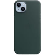 Apple iPhone 14 Plus Leather Case Forest Green with MagSafe