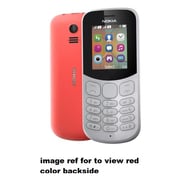 Nokia 130 ( 2017 ) Dual Sim Mobile Phone Red