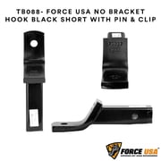 Force USA TB088 High Quality Heavy Duty Car Tow Hook Without Bracket Include Free Pin & Clip Force USA TB088 High Quality Heavy Duty Car Tow Hook Without Bracket Include Free Pin & Clip
