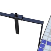 vidaXL Hanging Balcony Table Blue and White Mosaic vidaXL Hanging Balcony Table Blue and White Mosaic