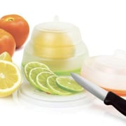 Prepara chop savor, green lid with citrus icon