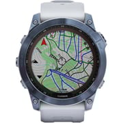 Garmin 010-02541-15 Fenix 7X Sapphire Solar Smart Watch Mineral Blue Garmin 010-02541-15 Fenix 7X Sapphire Solar Smart Watch Mineral Blue