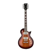 ESP Ltd Eclipse Guitar Ec-256 Flame Maple Top, Dark Brown Sunburst Finish ESP Ltd Eclipse Guitar Ec-256 Flame Maple Top, Dark Brown Sunburst Finish