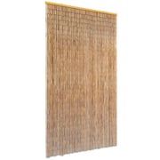 vidaXL Insect Door Curtain Bamboo 100x200 cm
