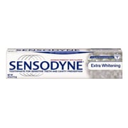 Sensodyne Toothpaste for Sensitive Teeth & Cavity Protection, Extra Whitening 4 oz Sensodyne Toothpaste for Sensitive Teeth & Cavity Protection, Extra Whitening 4 oz