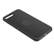 Cygnett Urban-Shield Featuring Slim line Case, Lightweight Protective Cover with Metallic Frame [Scratch Resistant] [Durable] for iPhone 8 Aluminum and PC/TPU Dual Construction Carbon Fiber - Black