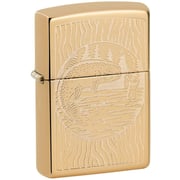 Zippo Classic Pocket Lighter Model 49610 - Fishing Bass In White Lasered Design - Windproof | Metal Material - Brass Zippo Classic Pocket Lighter Model 49610 - Fishing Bass In White Lasered Design - Windproof | Metal Material - Brass