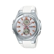 Casio MSG-C100-7A Baby G White Resin Analog/Digital Watch Men Casio MSG-C100-7A Baby G White Resin Analog/Digital Watch Men