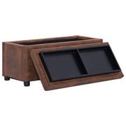 281375 Vidaxl Storage Ottoman 87,5 Cm Brown Faux Suede Leather 281375 Vidaxl Storage Ottoman 87,5 Cm Brown Faux Suede Leather