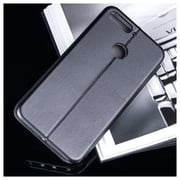 2B Flip Leather Cover Black For Huawei Y6 Prime 2018 2B Flip Leather Cover Black For Huawei Y6 Prime 2018