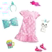 Barbie Princess Adventure Fashion Pack with Slumber Party Outfit, Pet and 4 Accessories - GML63