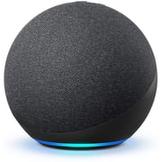 Amazon Speaker Echo (4th Gen) With Premium Sound Smart Home Hub And Alexa - Charcoal (International Version)