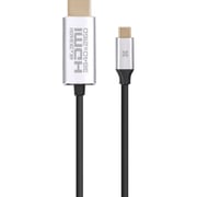 Promate HDMI to Type C 1.8mm Black and Sliver